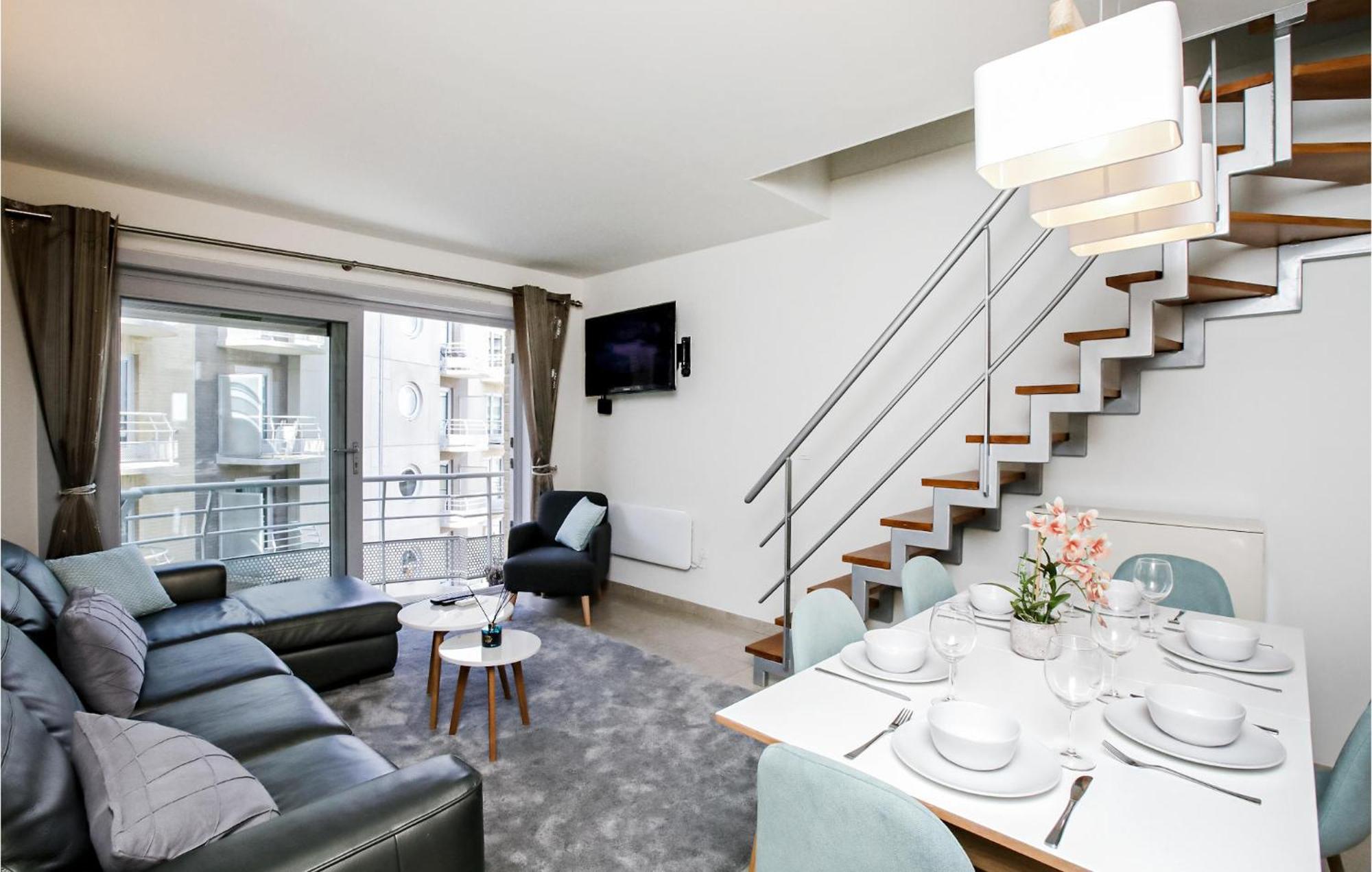 Residentie Zeezicht Apartment Ostend Luaran gambar